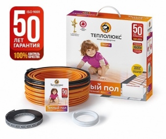 "Теплолюкс" Tropix ТЛБЭ 156,5 м - 3500 Вт.  Нагревательный кабель для теплого пола