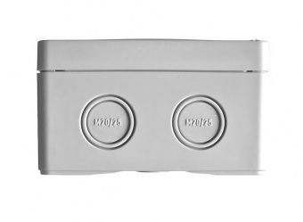 Коробка распределительная M-BOX 060-6 (IP66, серая)