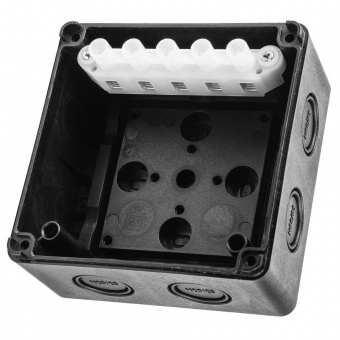 Коробка распределительная M-BOX 060-6 (IP66, черная)