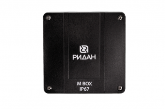Коробка распределительная Ридан M BOX, 110х110х67 мм, IP67, черная